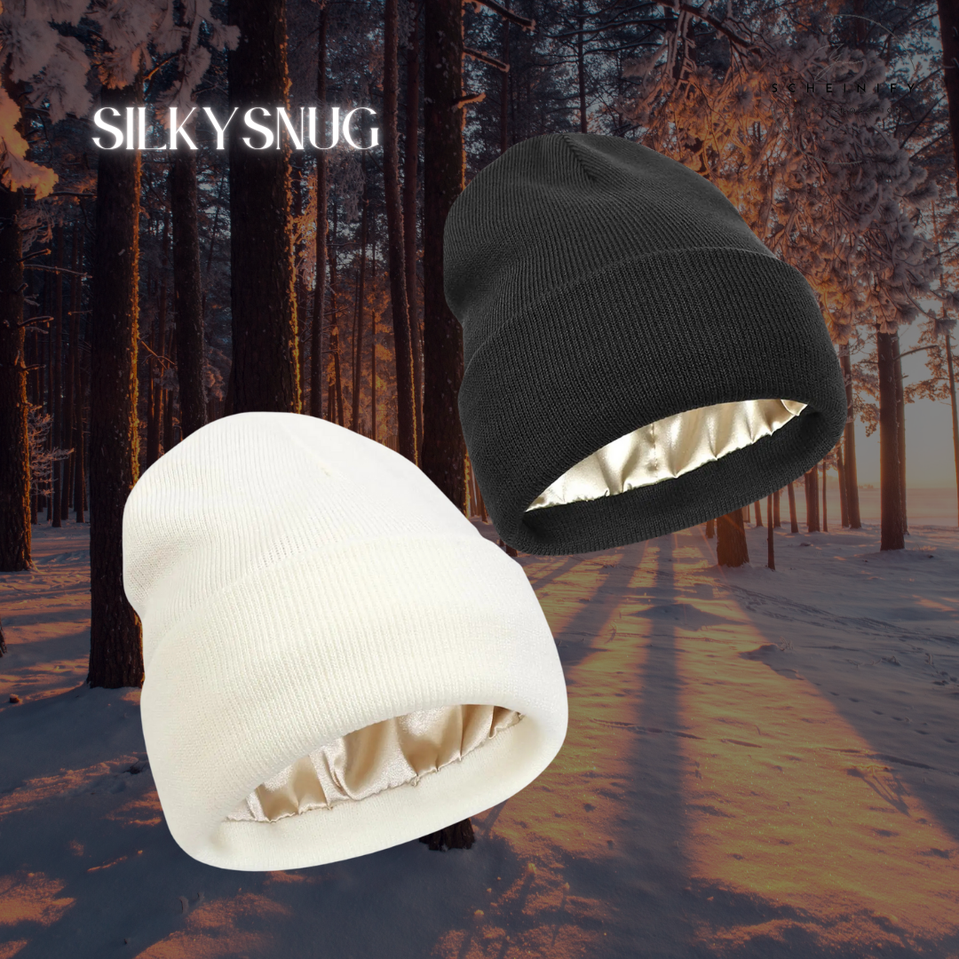 SilkySnug - Unisex Anti-Static Satin Beanie